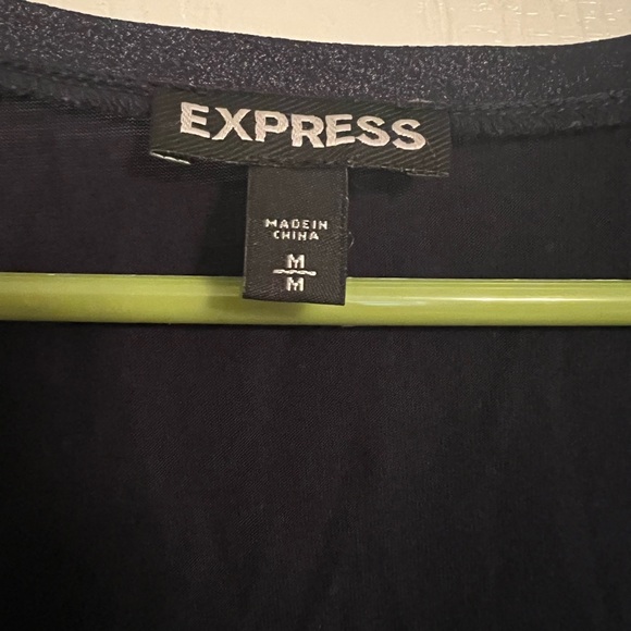 EUC Express Embellished Navy Tank - Picture 4 of 5